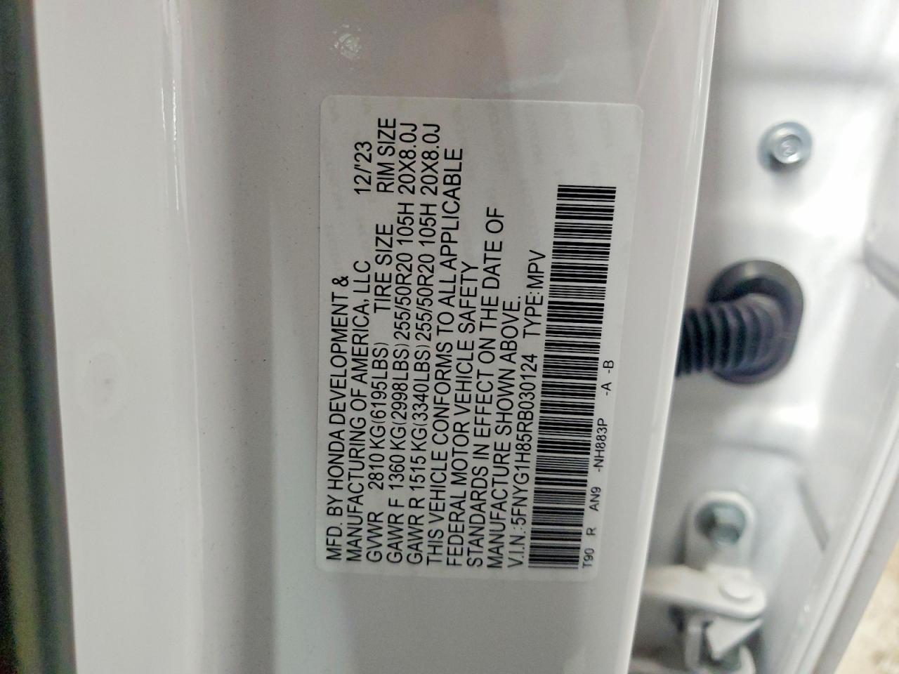 2024 HONDA PILOT