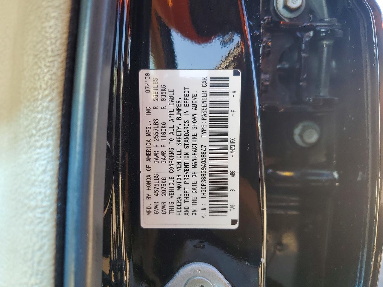 2009 HONDA ACCORD