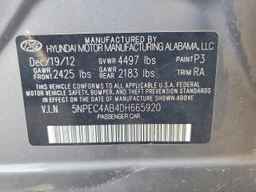 2013 HYUNDAI SONATA