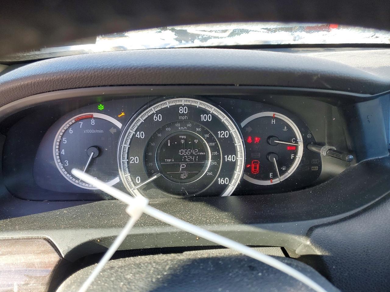 2016 HONDA ACCORD