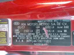 2017 KIA FORTE