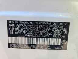 2012 LEXUS IS 250