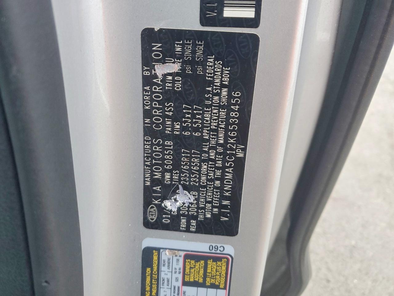 2019 KIA SEDONA