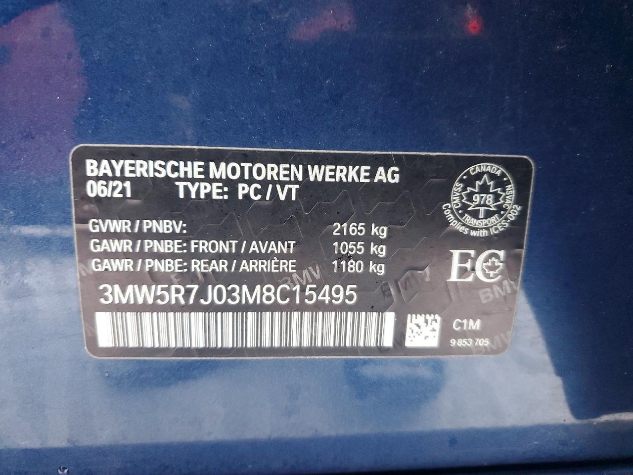 2021 BMW 3 SERIES