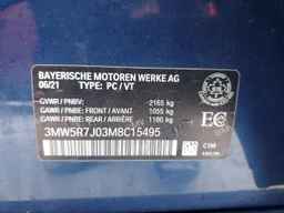 2021 BMW 3 SERIES