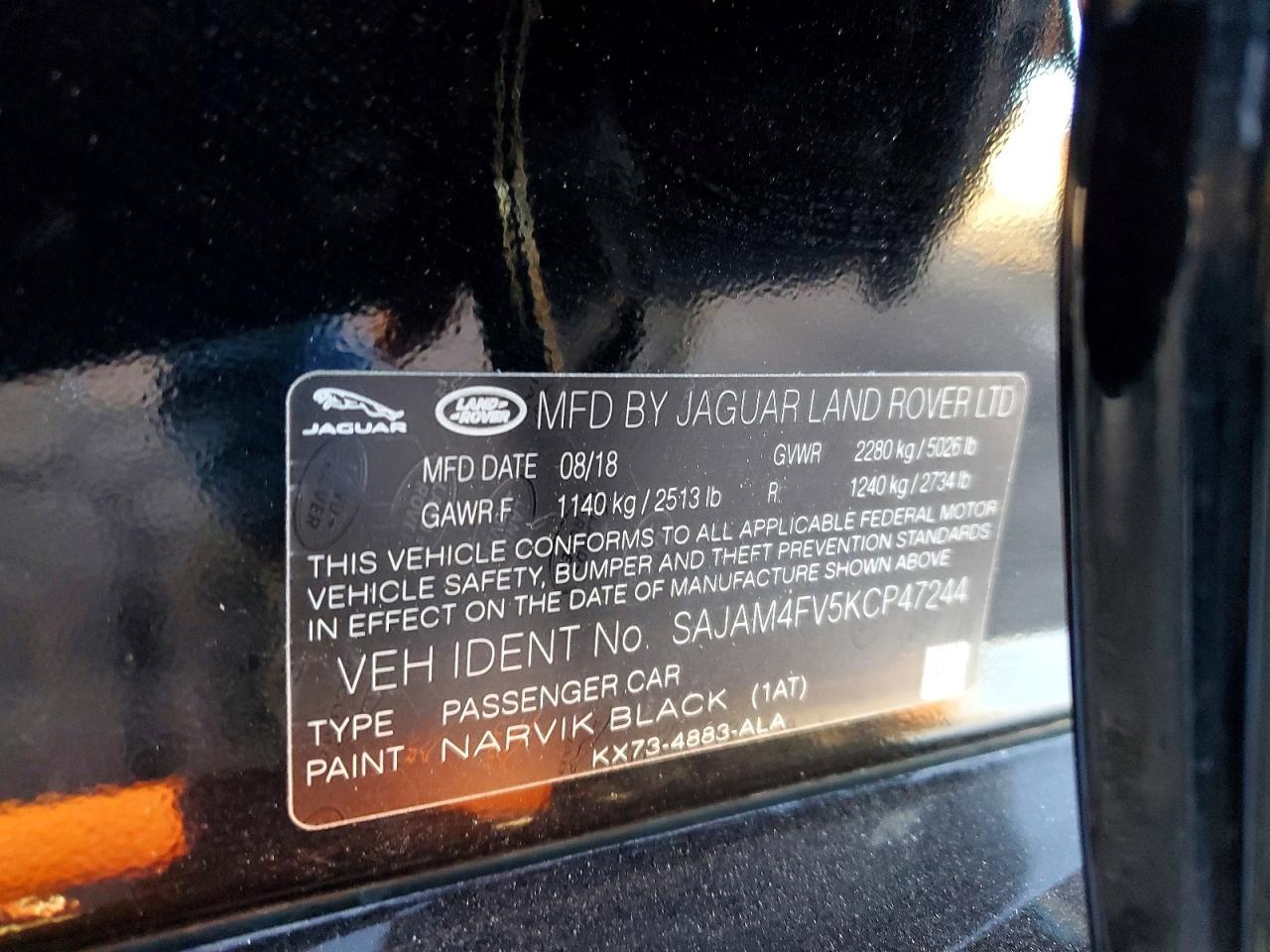 2019 JAGUAR XE