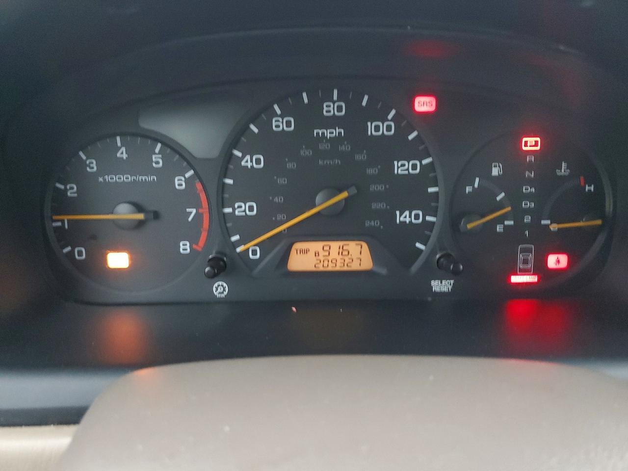 2001 HONDA ACCORD