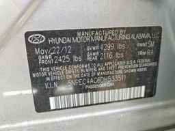 2013 HYUNDAI SONATA