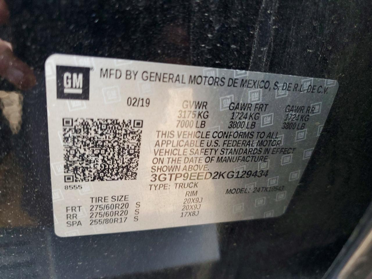2019 GMC Sierra