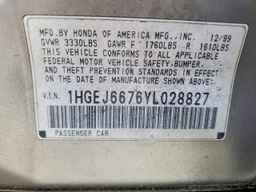 2000 HONDA CIVIC