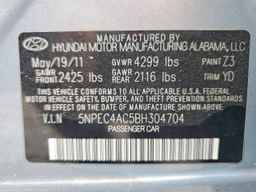 2011 HYUNDAI SONATA