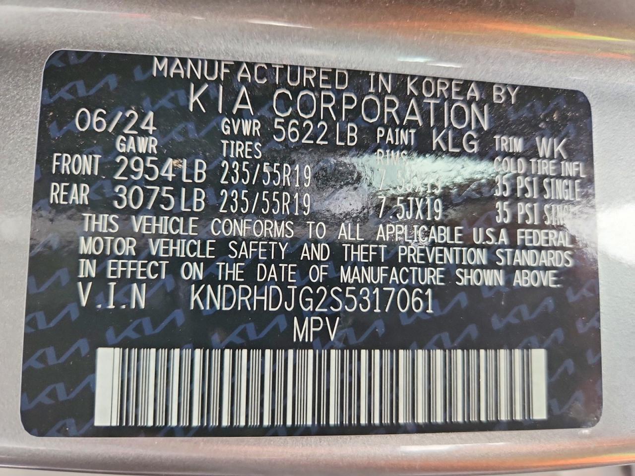 2025 KIA SORENTO