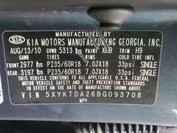 2011 KIA SORENTO