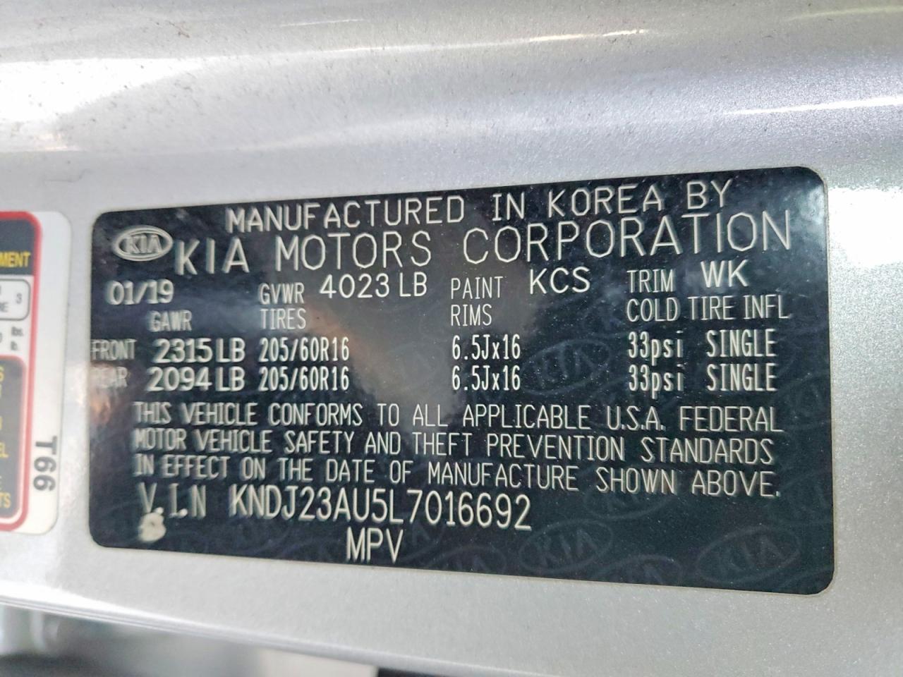 2020 KIA SOUL