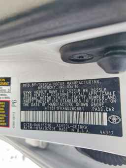 2016 TOYOTA CAMRY