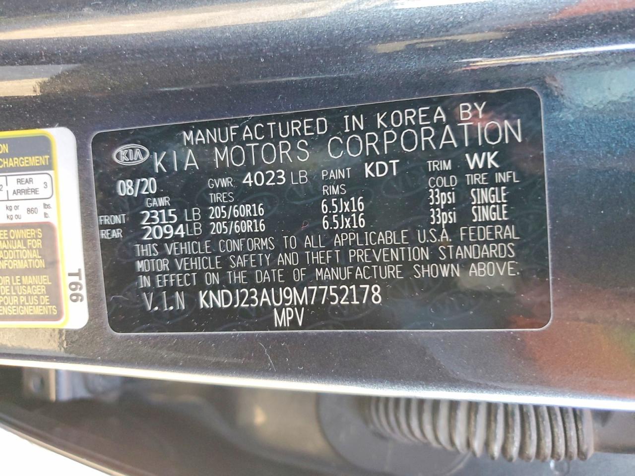 2021 KIA SOUL