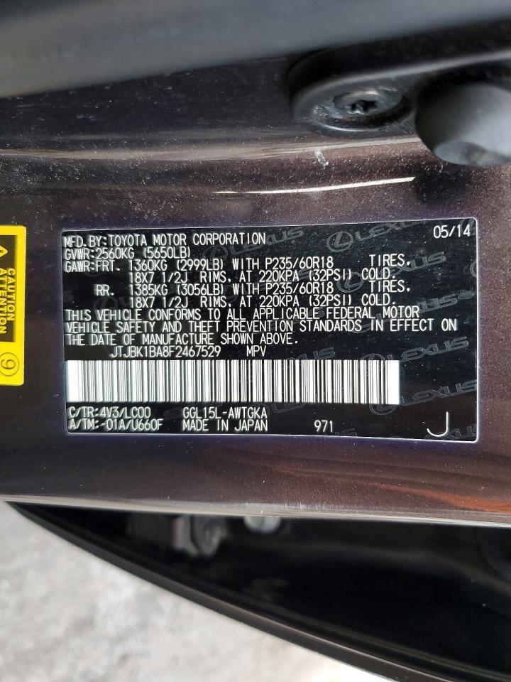 2015 LEXUS RX 350