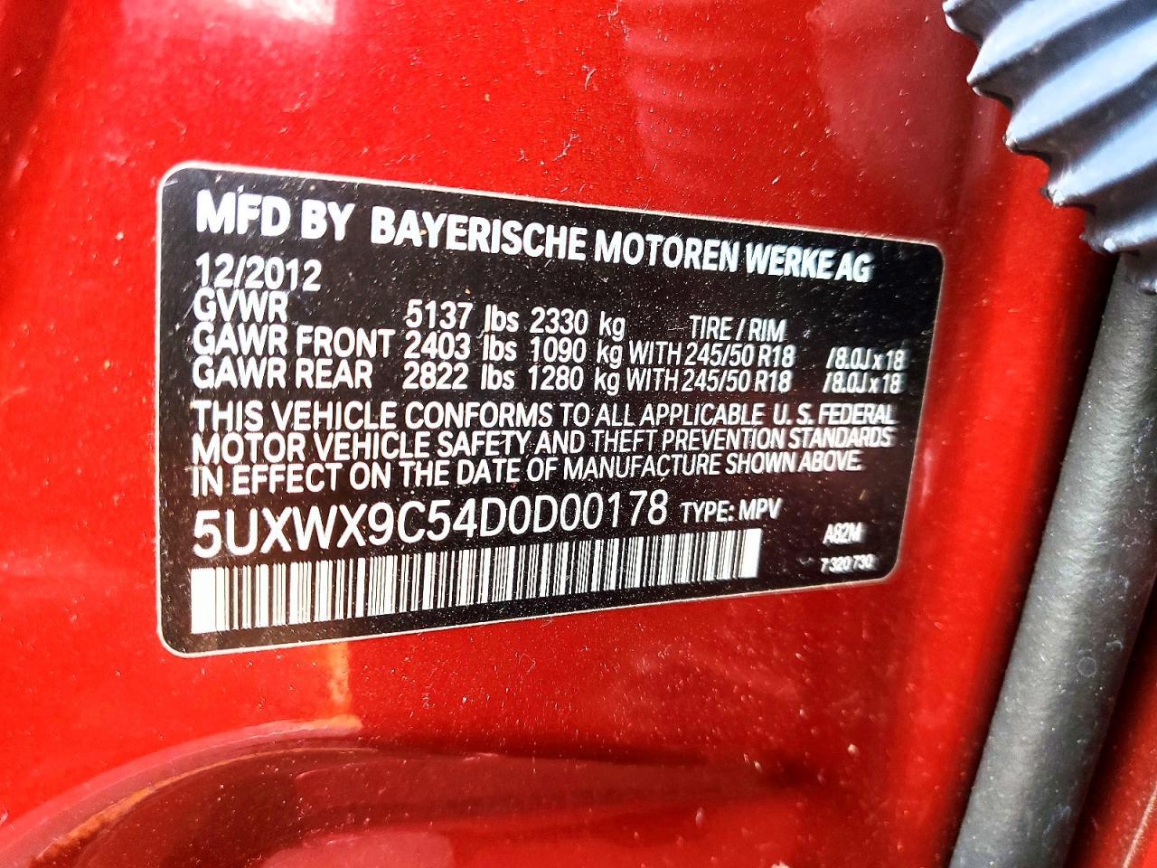 2013 BMW X3