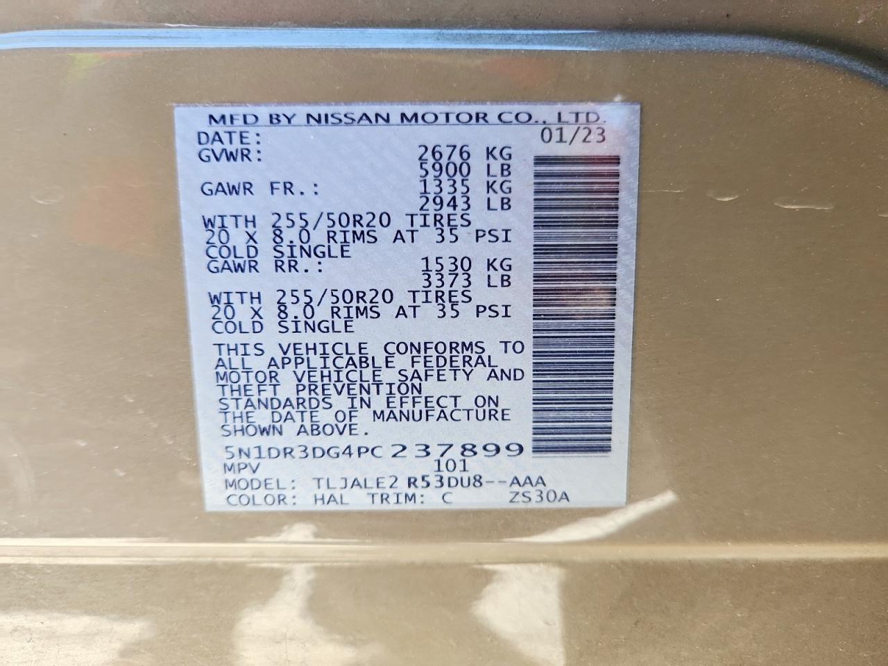 2023 NISSAN PATHFINDER