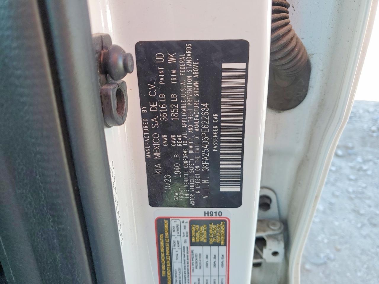 2023 KIA RIO
