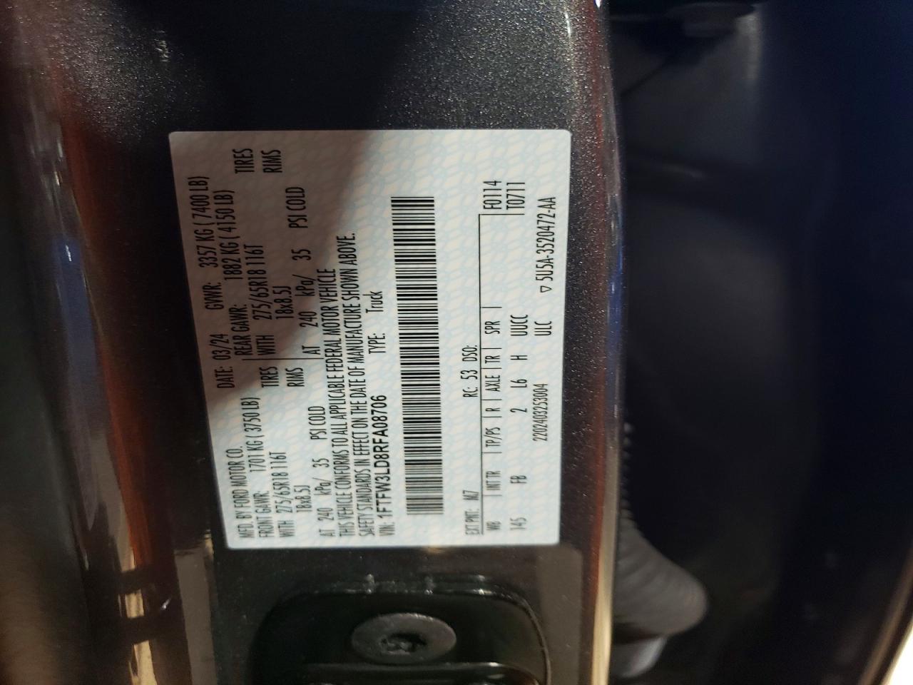 2024 FORD F-150