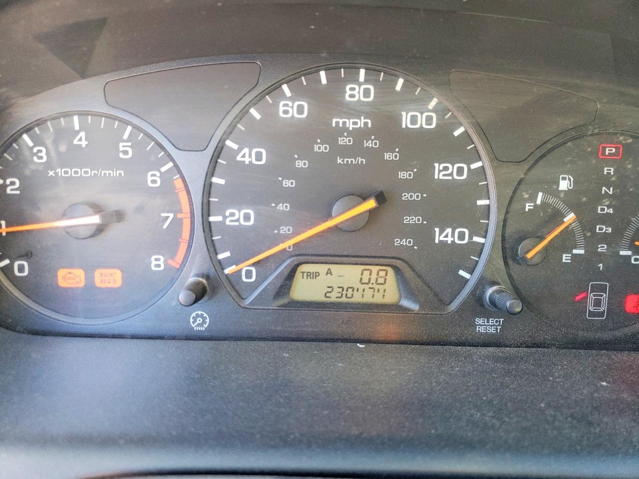 2001 HONDA ACCORD