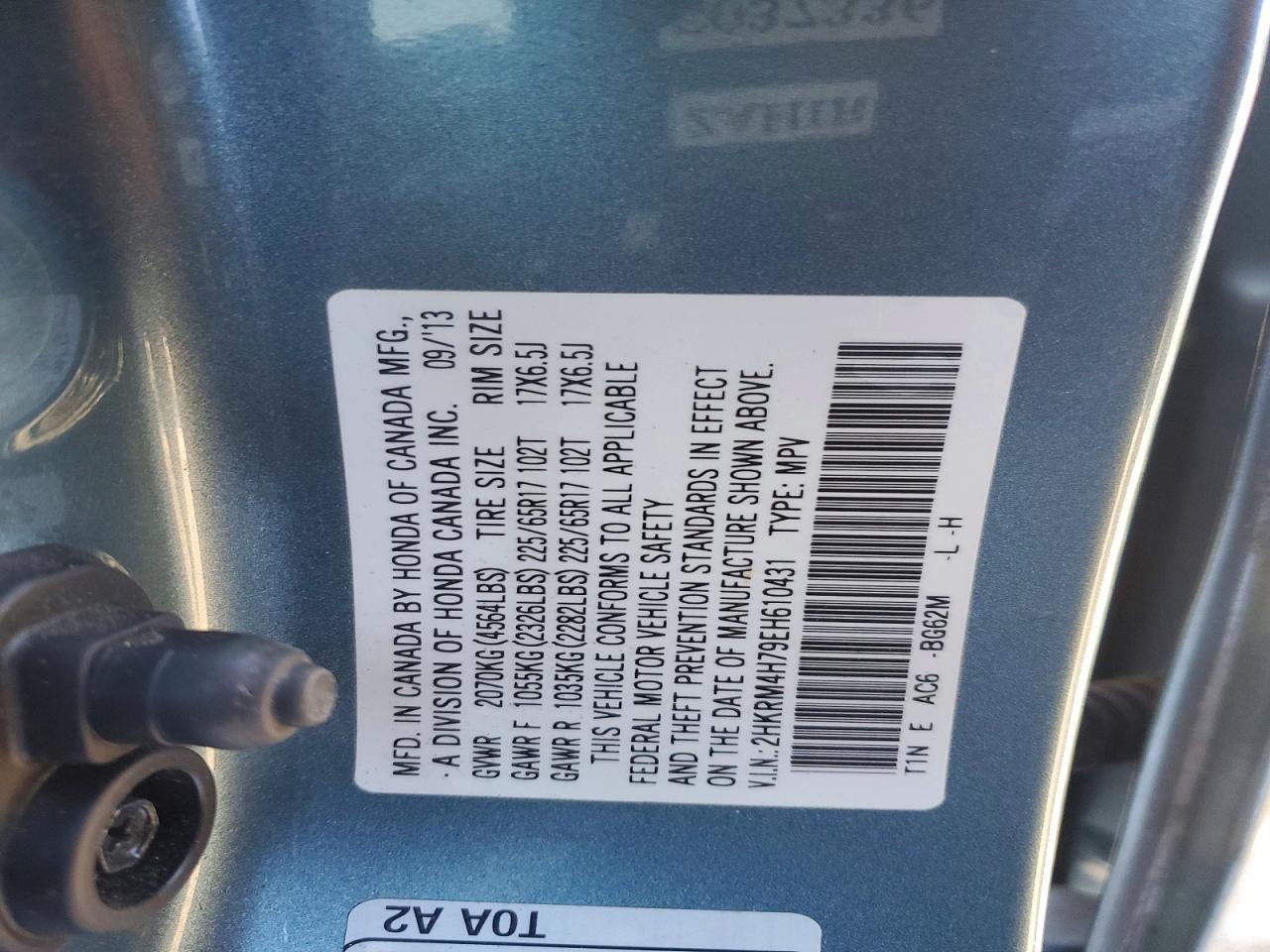 2014 HONDA CR-V