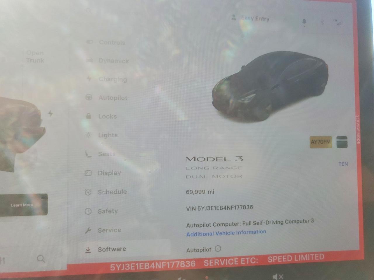 2022 TESLA MODEL 3