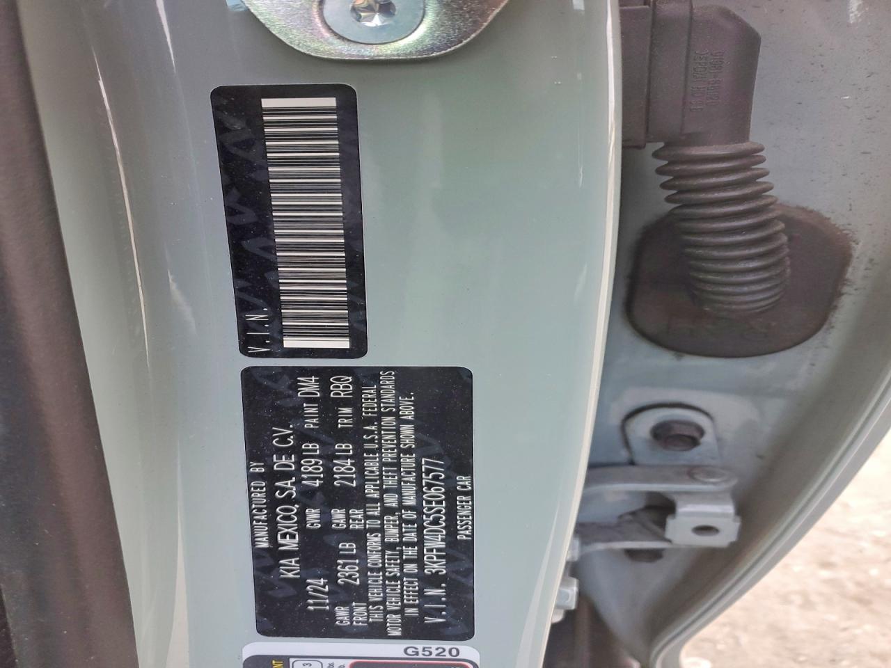 2025 KIA K4