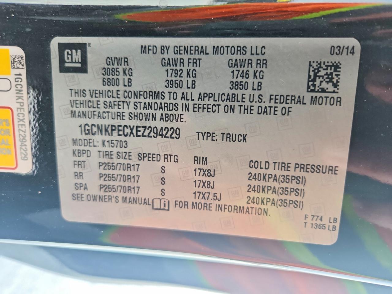 2014 CHEVROLET Silverado