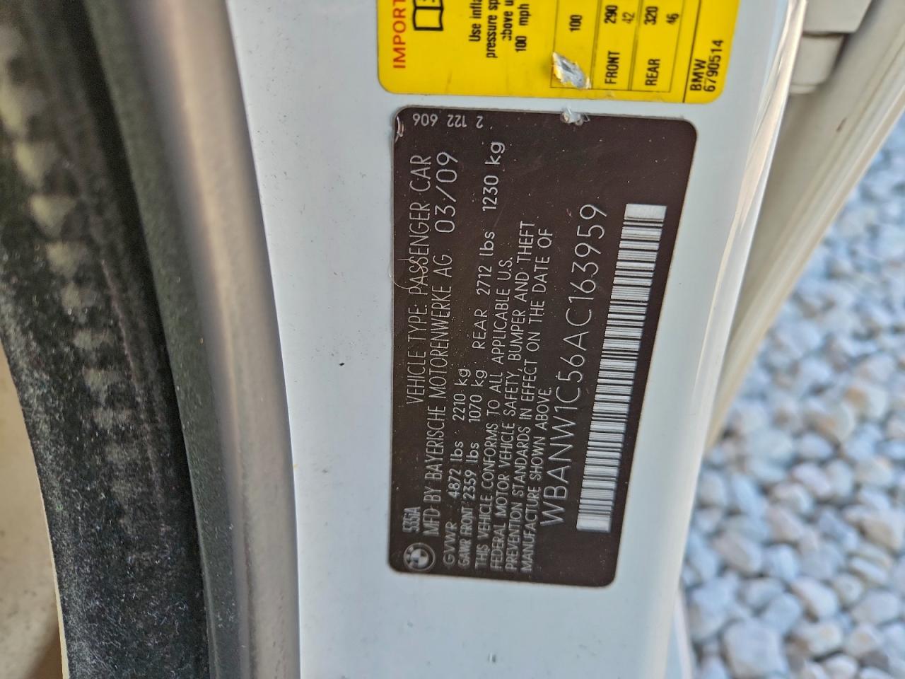 2010 BMW 5 series