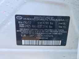 2012 HYUNDAI SONATA