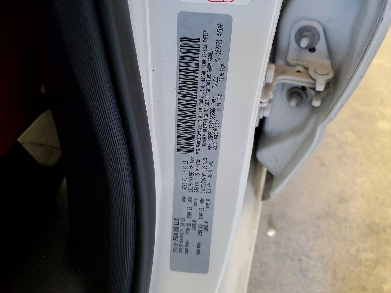 2019 RAM 1500