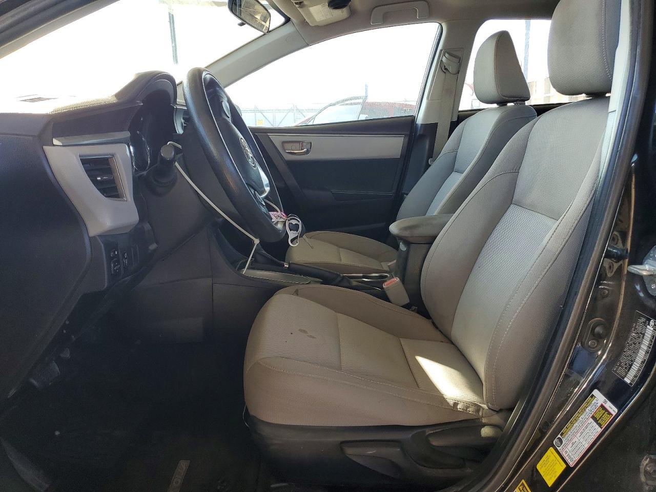 2016 TOYOTA COROLLA