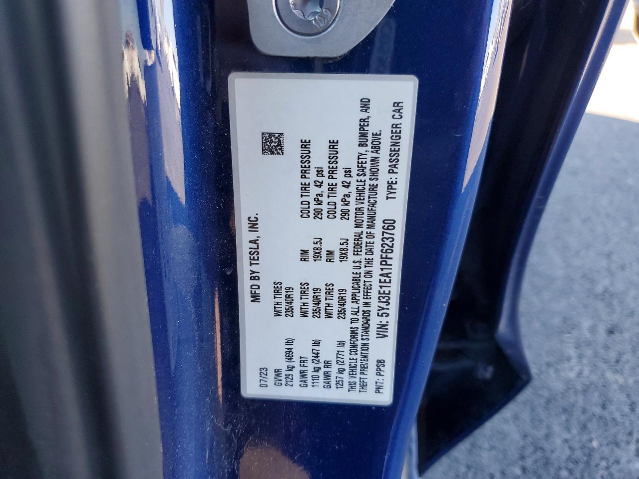 2023 TESLA MODEL 3