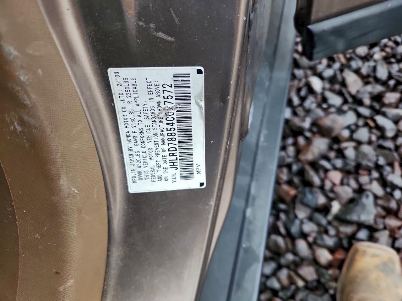 2004 HONDA CR-V