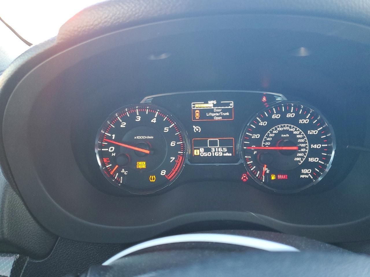 2018 SUBARU WRX