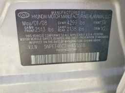 2009 HYUNDAI SONATA