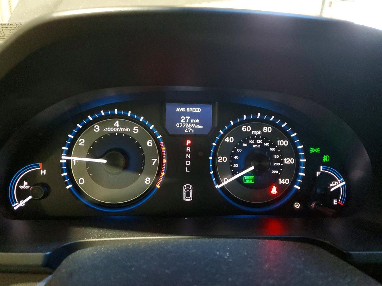 2012 HONDA ODYSSEY