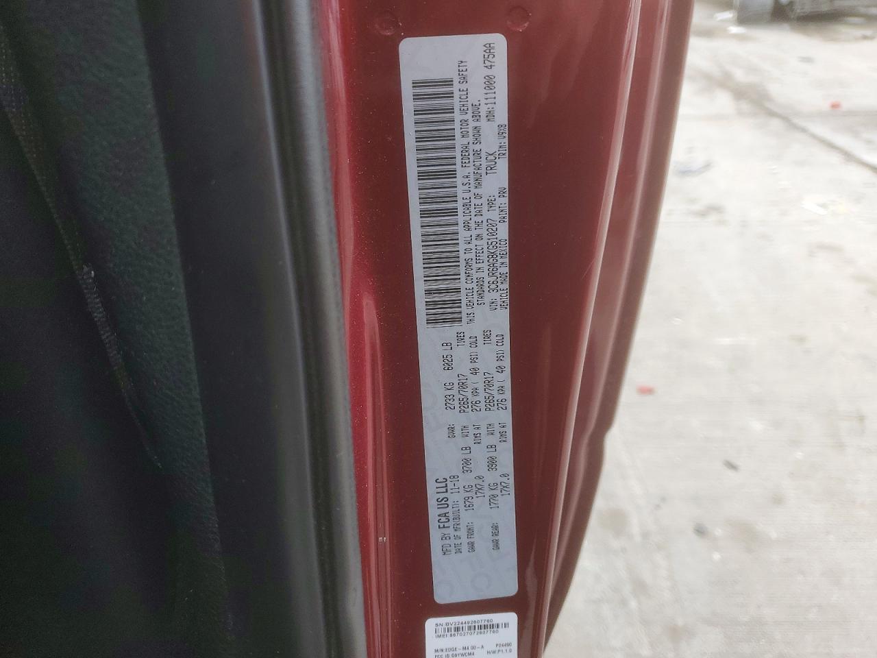 2019 RAM 1500