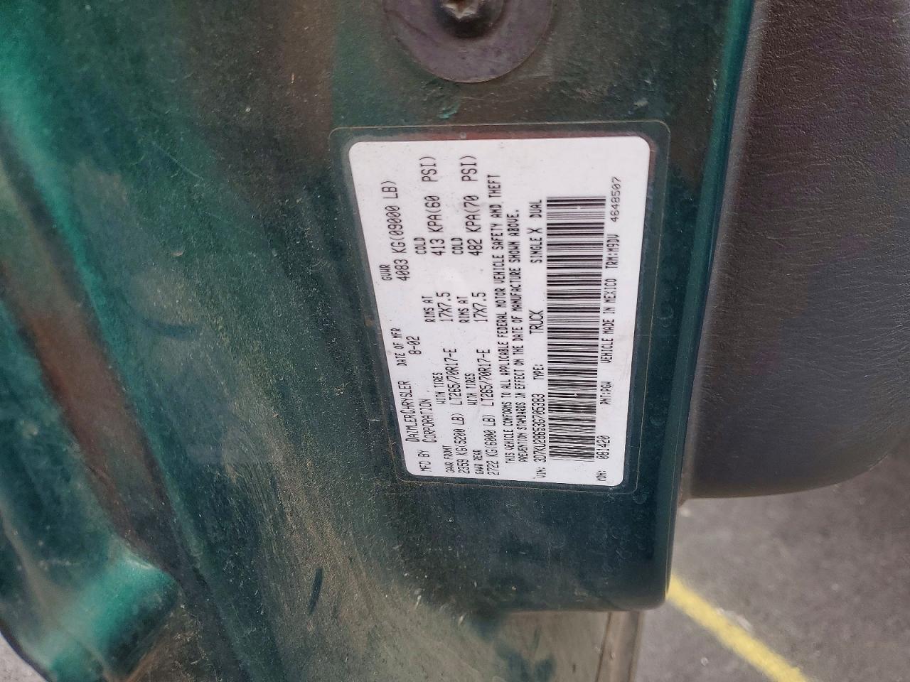 2003 DODGE Ram 2500