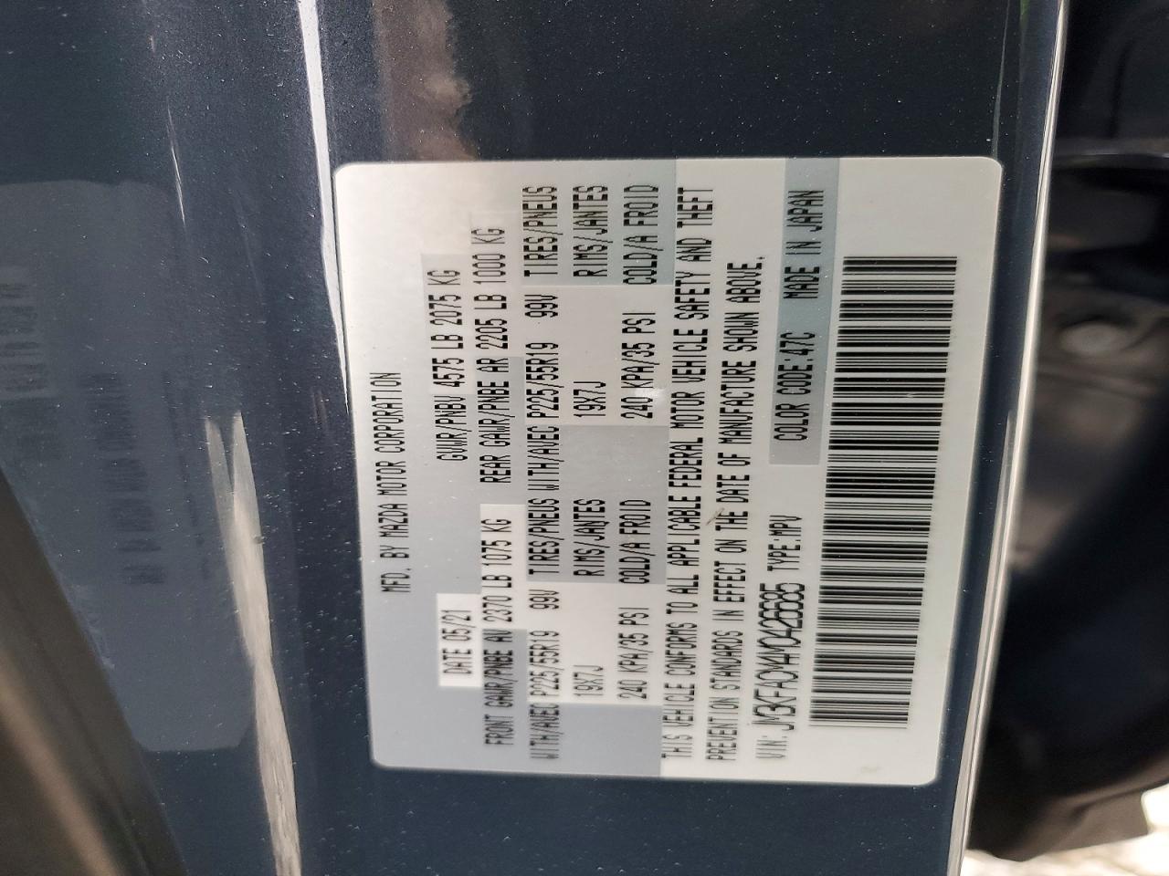 2021 MAZDA CX-5