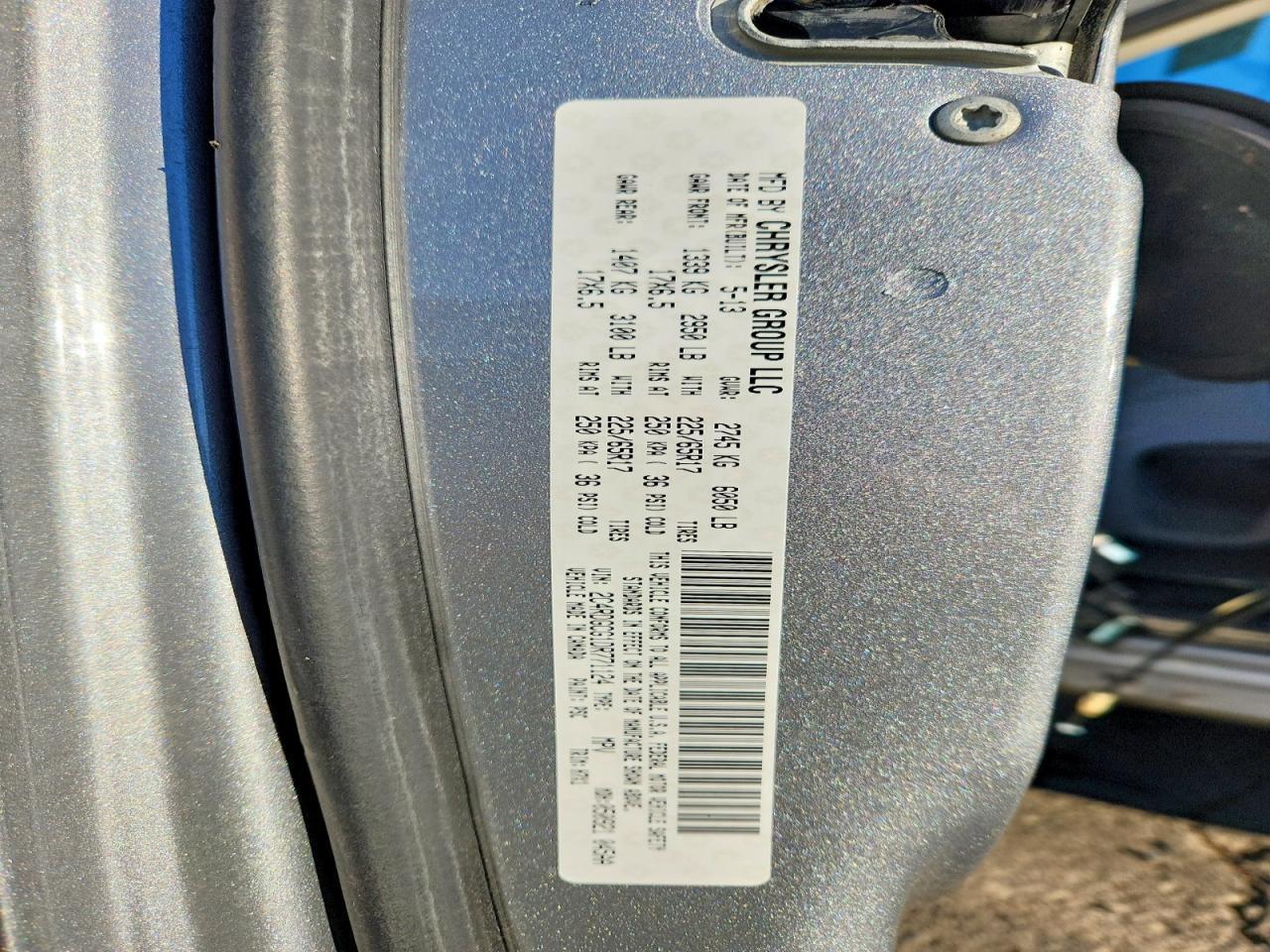 2013 DODGE GRAND CARAVAN