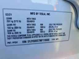 2021 TESLA MODEL Y