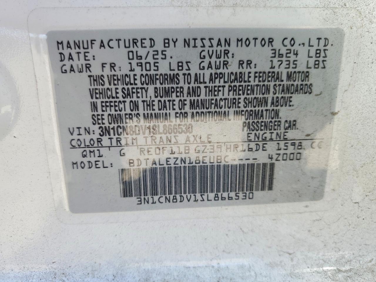 2025 NISSAN VERSA