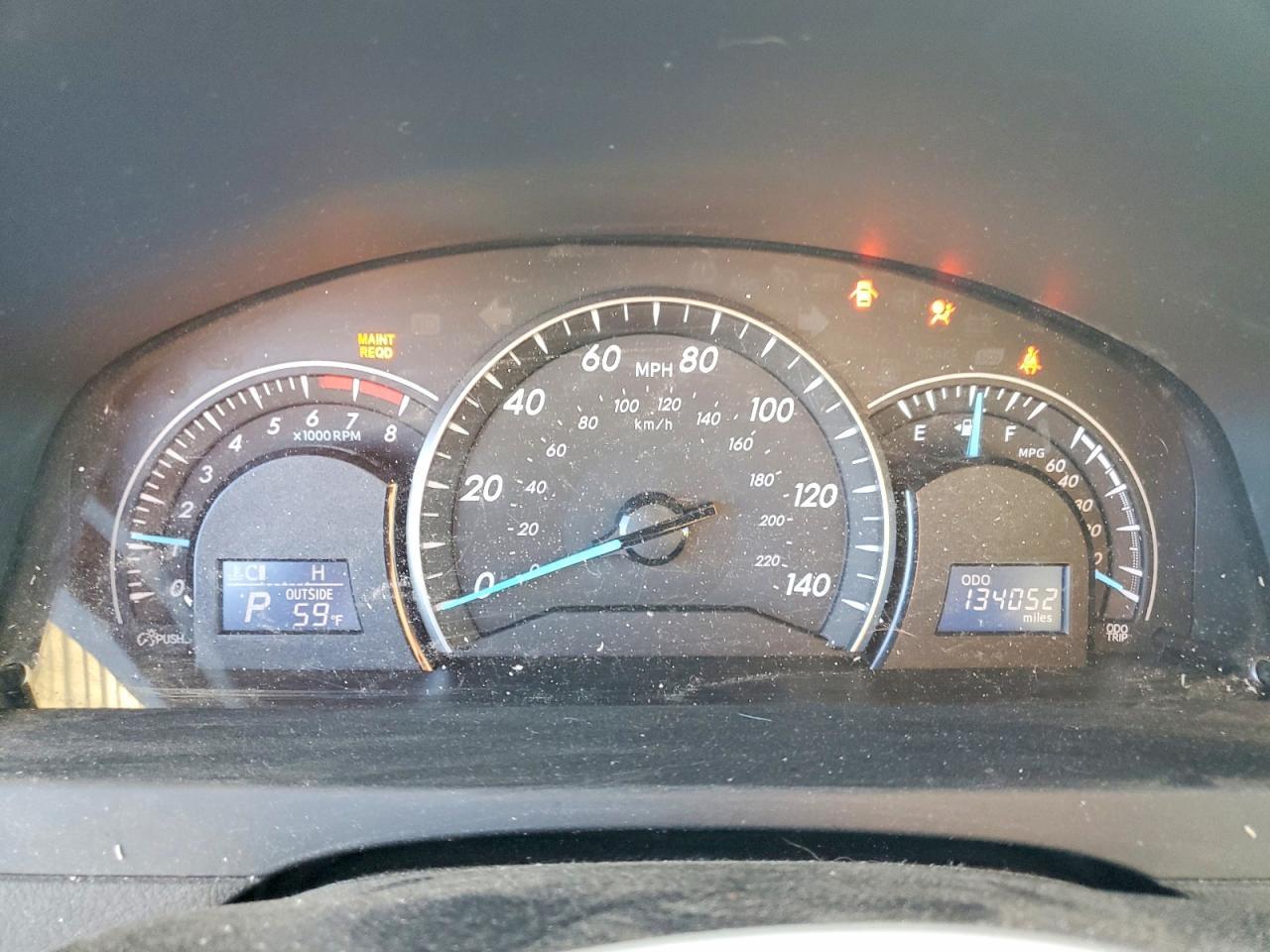 2013 TOYOTA CAMRY