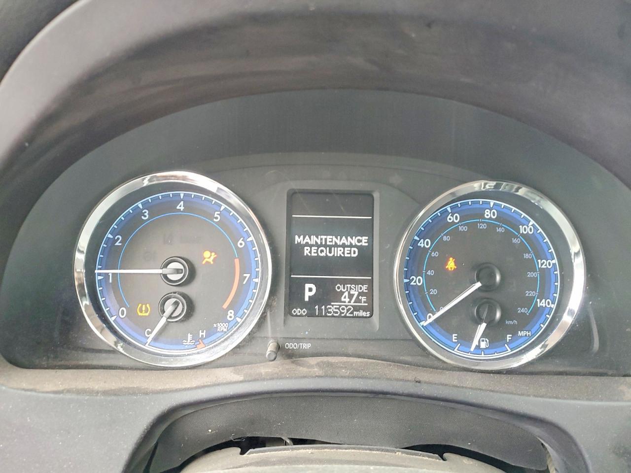 2017 TOYOTA COROLLA