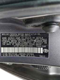 2015 TOYOTA CAMRY