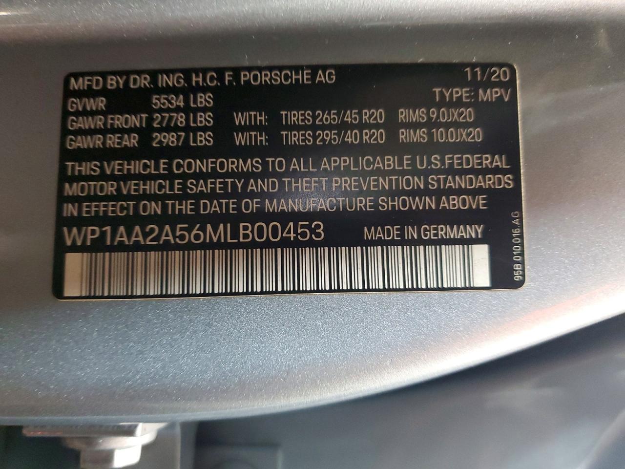 2021 PORSCHE Macan