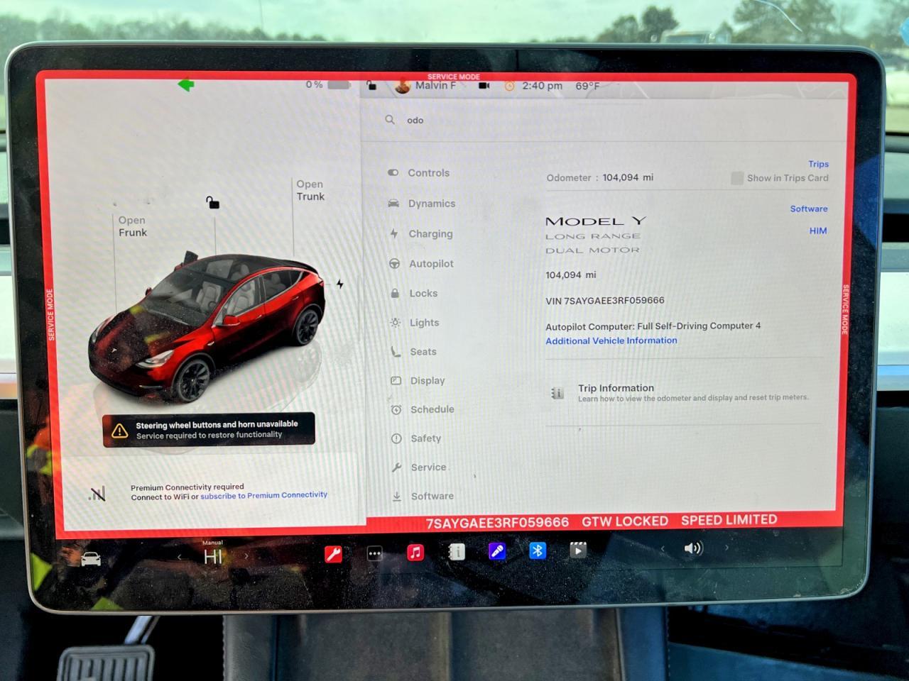 2024 TESLA MODEL Y